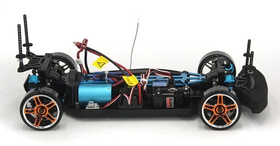 Радиоуправляемый автомобиль для дрифта HSP Flying Fish 1 - 1:10 4WD (94123PRO-12344) - 2.4G