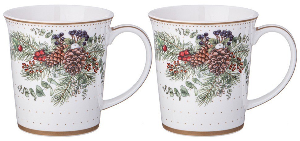 Набор кружек lefard "celebration" 2 шт. 400 мл (760-814)