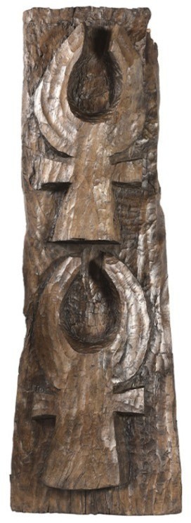 Декоративная панель XIX век, Индия PR42635, Тиковое дерево, natural, ROOMERS ANTIQUE