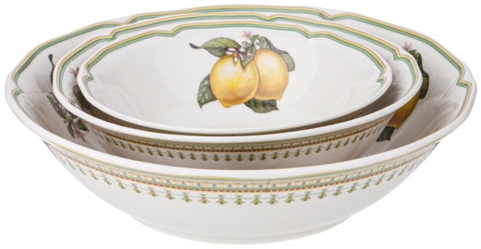 Сервиз обеденный lefard "лимоны" на 6 пер. 25 пр. Lefard (86-2475)