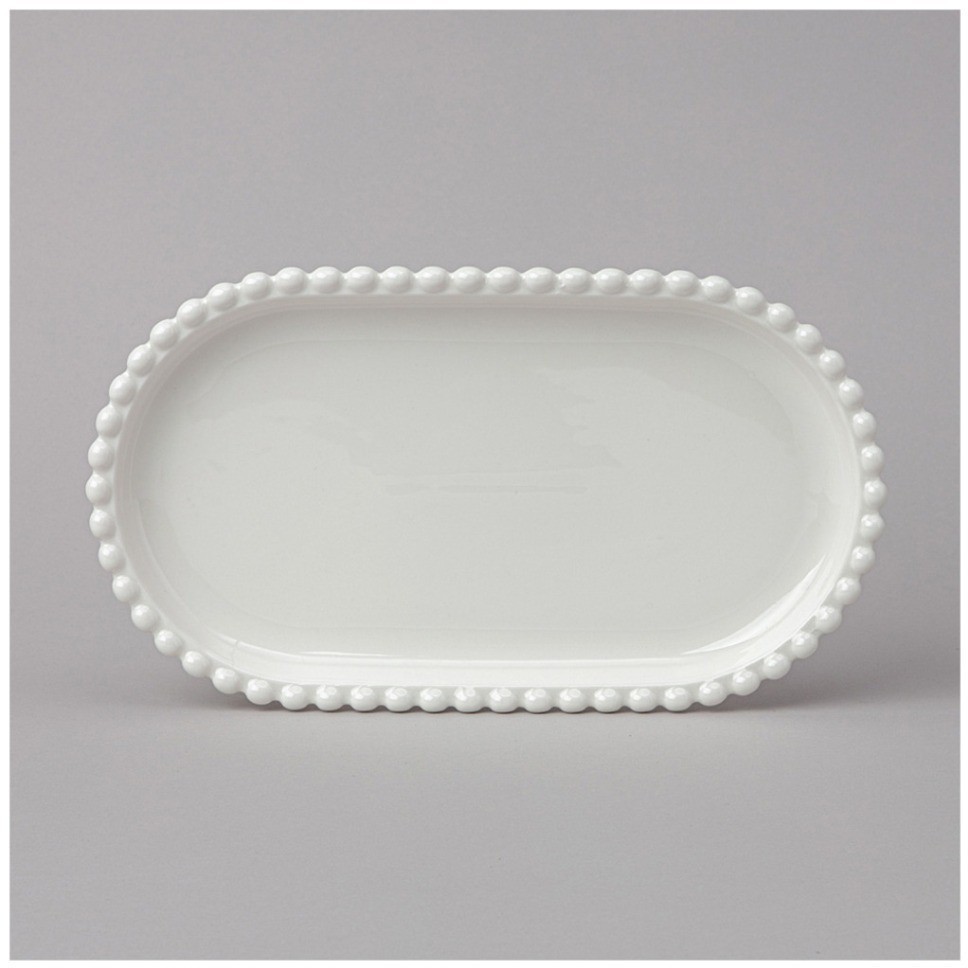 Блюдо овальное lefard "pearl" 25*14,5*2,5 см (761-105)