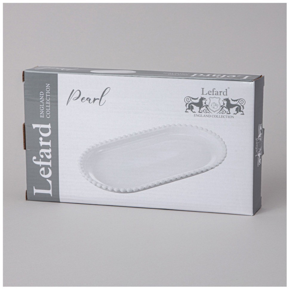 Блюдо овальное lefard "pearl" 25*14,5*2,5 см (761-105)