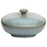 Чаша с крышкой L9670-MG, каменная керамика, blue, ROOMERS TABLEWARE