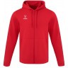 Худи на молнии JOGEL ESSENTIAL Cotton FZ Hoodie, красный, детский (2121926)