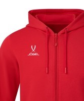 Худи на молнии JOGEL ESSENTIAL Cotton FZ Hoodie, красный, детский (2121926)