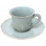 Кофейная пара TCS02-00201D, керамика, Turquoise, Costa Nova