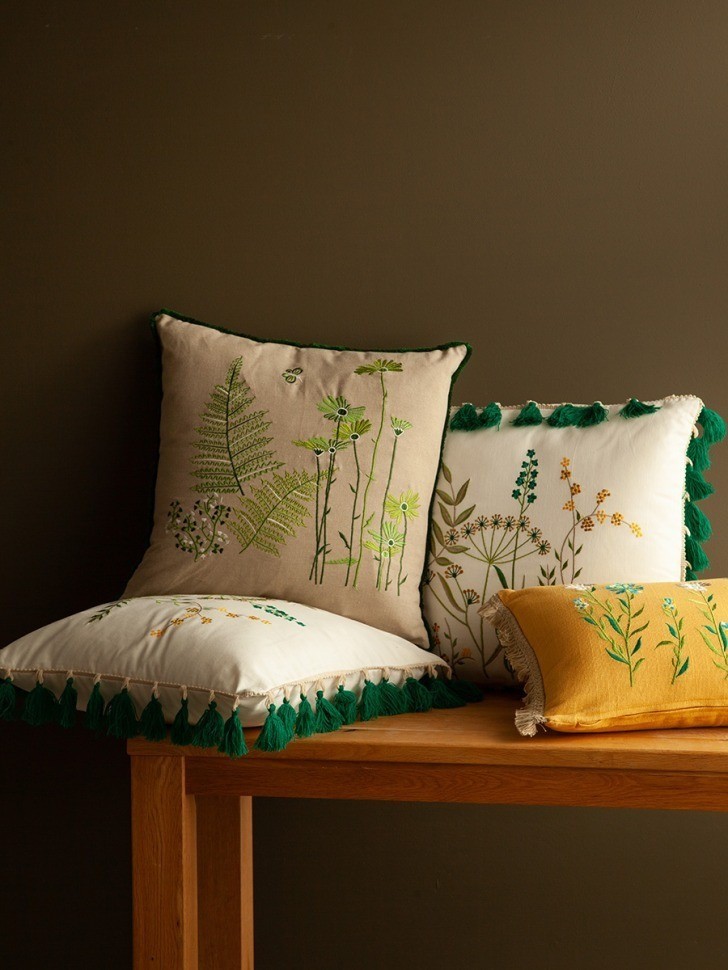 Подушка декоративная meadow bloom из коллекции ethnic, 45х45 см (79072)