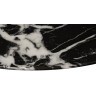Стол журнальный черный d95*30см (TT-00013104)