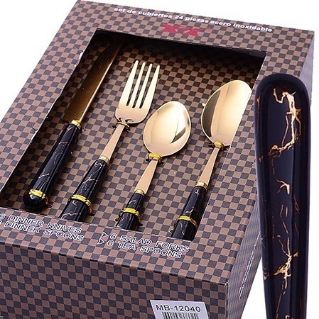 Набор столовых приборов на 6 персон 24 шт MAYER BOCH (12040)