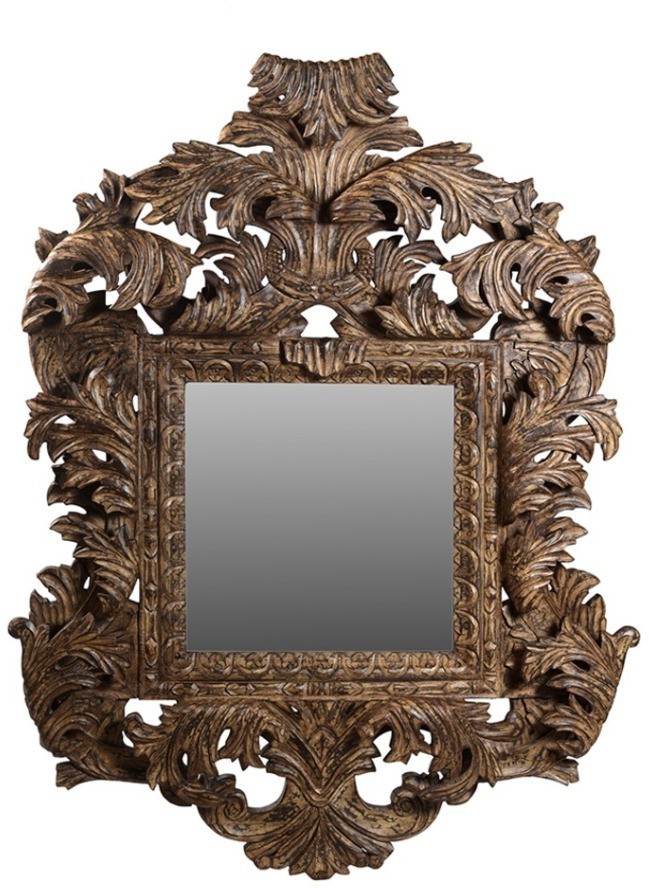 Зеркало PR45419, Массив манго, ROOMERS FURNITURE