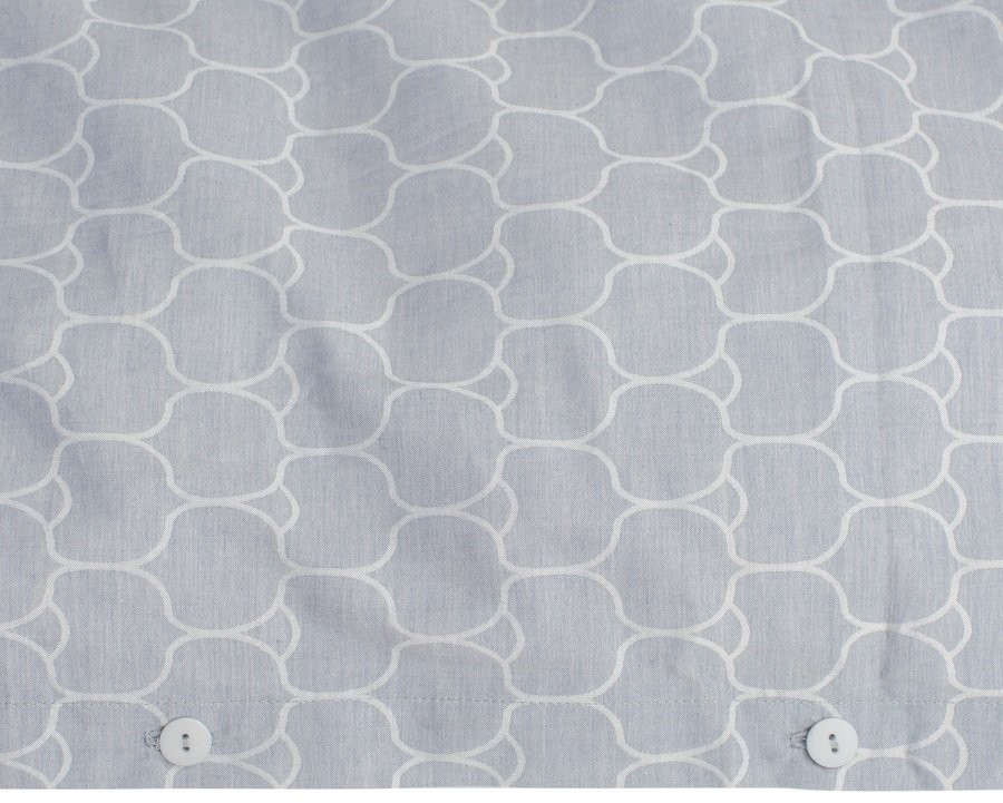 Пододеяльник жаккардовый с принтом Хвойный вальс russian north, 200х200 см (63167)