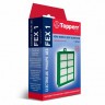Сменный HEPA-фильтр TOPPERR FEX 1 для пылесосов ELECTROLUX PHILIPS AEG 1104 456446 (94189)