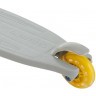 УЦЕНКА Самокат 3-колесный Loop, 120/70 мм, серый/желтый (2100778)