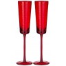 Набор бокалов для шампанского из 2-х штук "rocky red" 180мл Lefard (887-422)