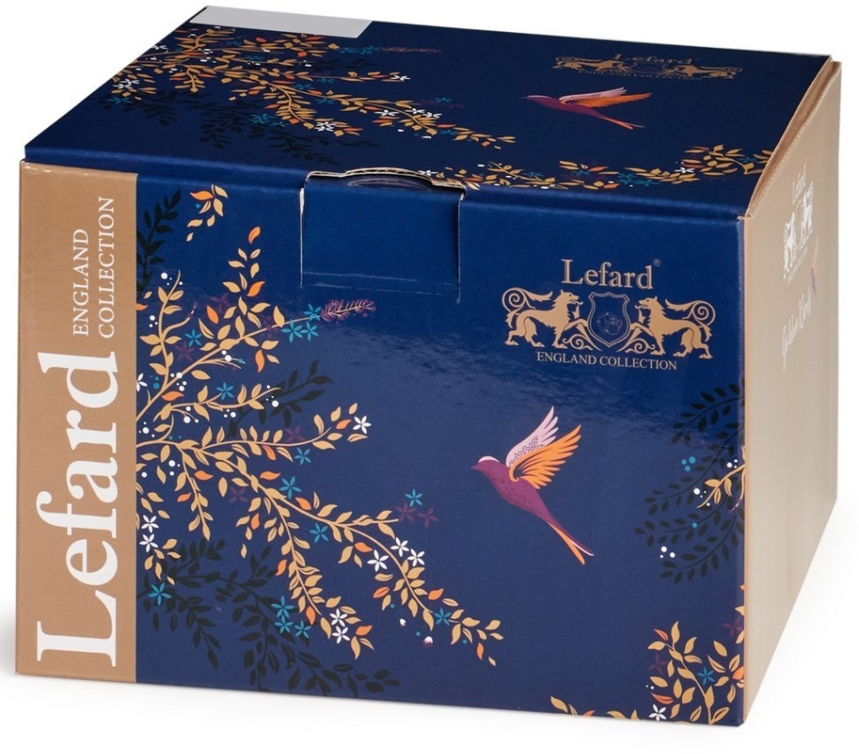 Чайный набор lefard "golden birds" на 2 пер. 4 пр. 220 мл (419-129)