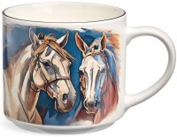 Кружка lefard &quot;horse&quot; золото 500мл (260-1058)