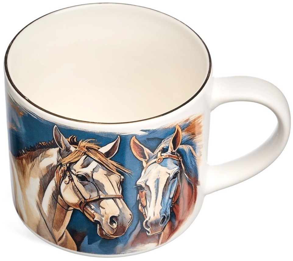 Кружка lefard "horse" золото 500мл (260-1058)