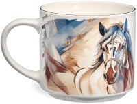 Кружка lefard &quot;horse&quot; золото 500мл (260-1058)