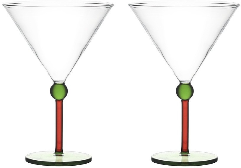 Набор креманок orb, 260 мл, зеленый/красный, 2 шт (79563)