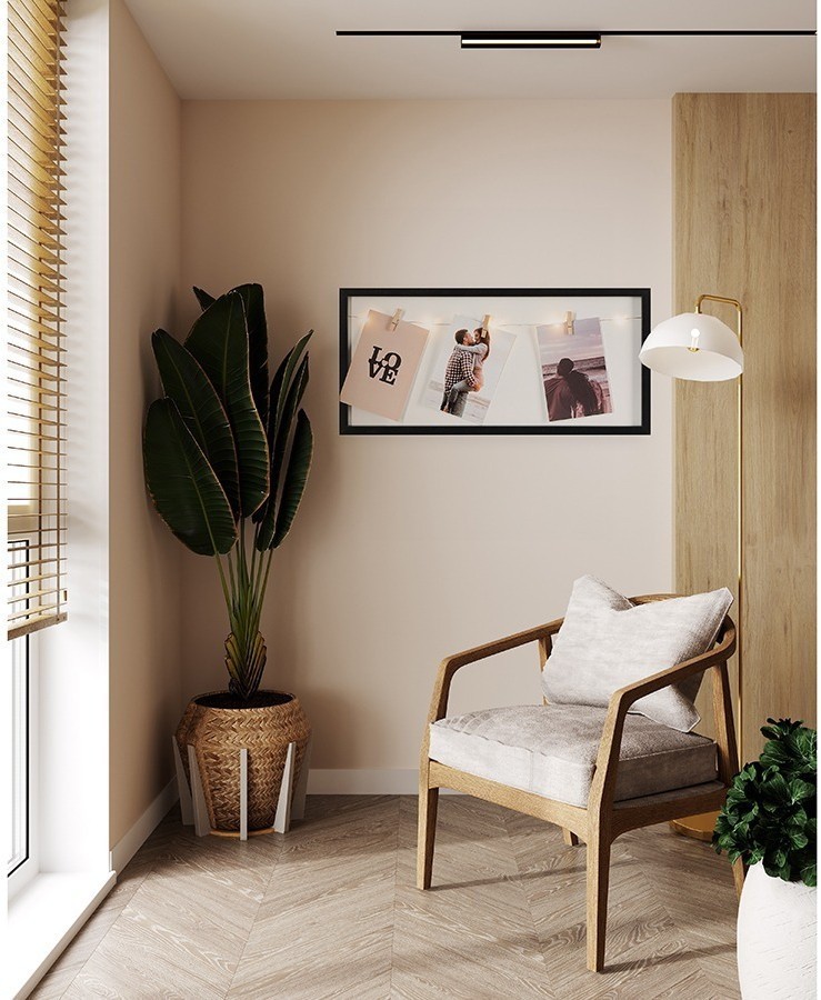 Рамка для фотографий с подсветкой everyday, 22х38 см, черная (76269)