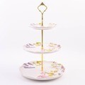 Конфетница 3х-ярусная Розовый сад LORAINE (60265)