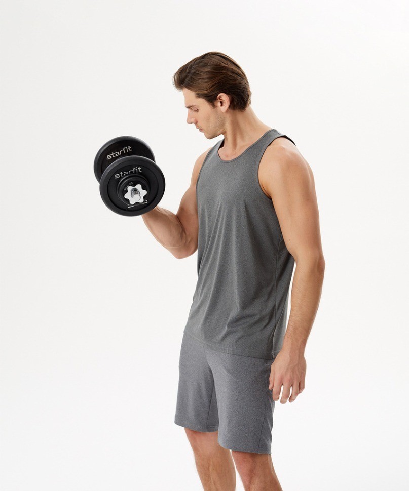 Гантель разборная чугунная в коробке STARFIT DB-715, 10 кг (2107616)