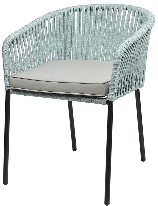 Стул reed, черный/серо-голубой (77583)