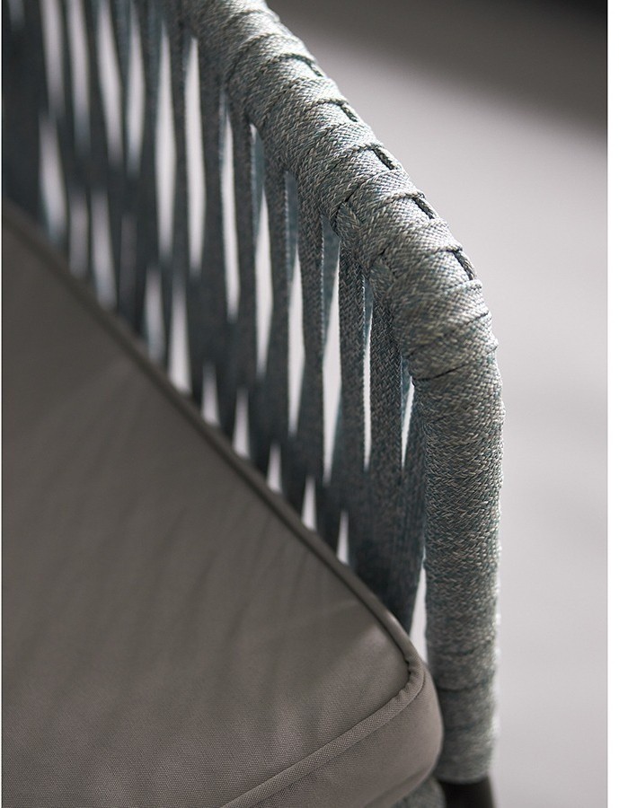 Стул reed, черный/серо-голубой (77583)