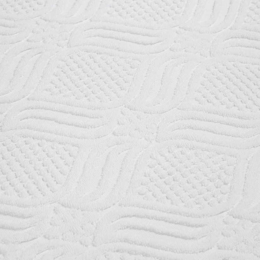 Полотенце банное белое, с кисточками цвета красной глины из коллекции essential, 70х140 см (75402)