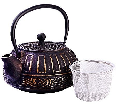 Заварочный чайник чугунный 880 мл MAYER BOCH (40528)