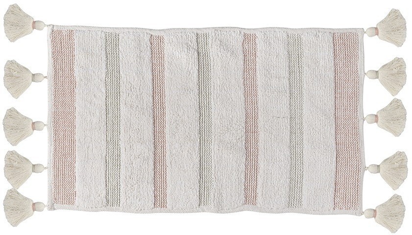 Коврик для ванной из хлопка с кисточками из коллекции ethnic, 50х80 см (74407)