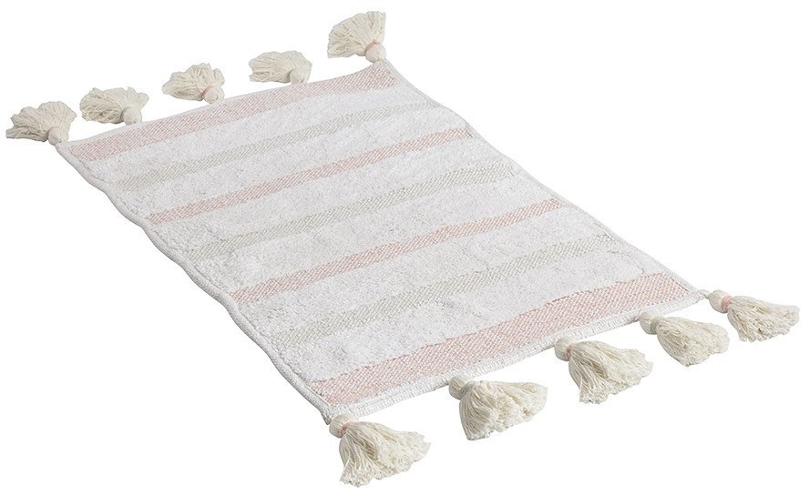 Коврик для ванной из хлопка с кисточками из коллекции ethnic, 50х80 см (74407)