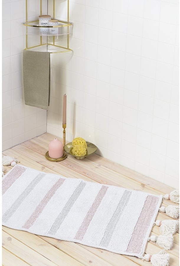 Коврик для ванной из хлопка с кисточками из коллекции ethnic, 50х80 см (74407)