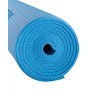 Коврик для йоги и фитнеса FM-101, PVC, 173x61x0,5 см, синий пастель (2103641)