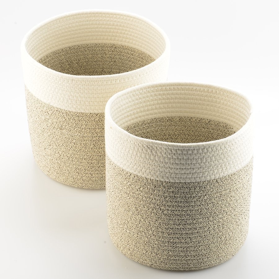 Кашпо gerd, D28х27 см кремовое/светло-бежевое (74828)