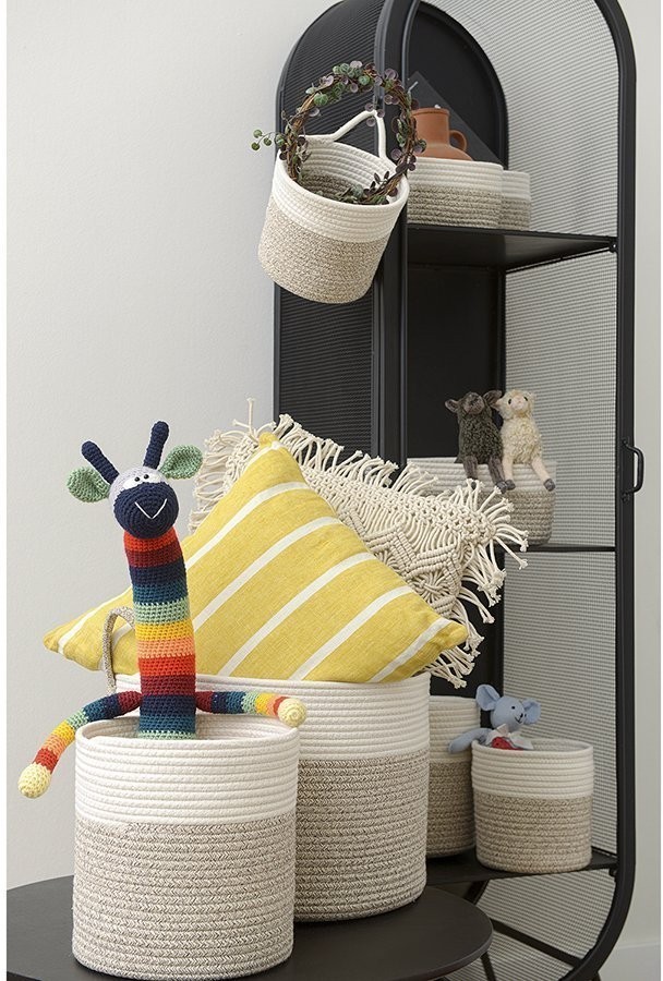 Кашпо gerd, D28х27 см кремовое/светло-бежевое (74828)