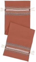 Дорожка на стол с вышивкой braids из коллекции ethnic, 45х150 см (75346)