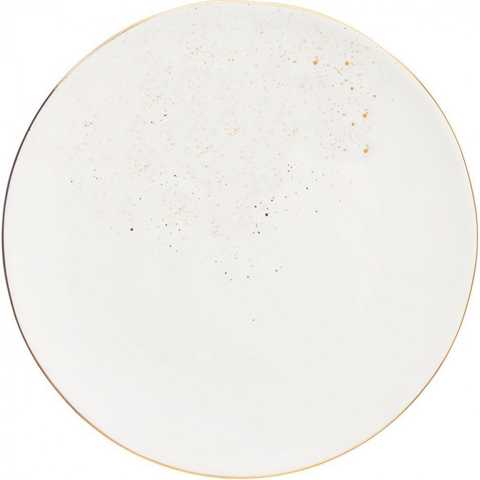 Тарелка закусочная bronco "gold" 22 см (263-1081)