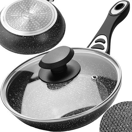 Сковорода с крышкой 20 см антипригарная MAYER BOCH (40590)