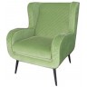 Кресло Мимоза Mimosa/Velvet 25, каркас дуб, обивка бельгийский вельвет, green, ROOMERS FURNITURE