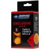 Мяч для настольного тенниса Donic 3* Exclusive, оранжевый, 6 шт. (2111837)