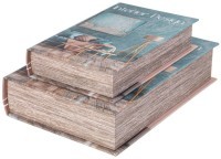 Набор шкатулок-книжек из 2-х шт, 30х21х7/24х16х5 см Lefard (94-212)