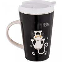 Кружка &quot;котомания&quot; 450мл Lefard (756-284)