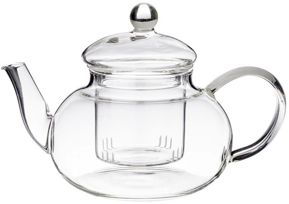 Чайник заварочный agness со стеклянным фильтром  700 мл (891-033)