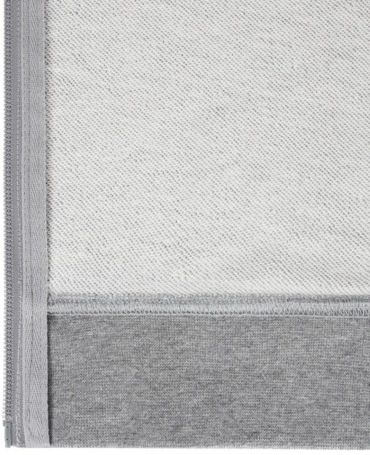 Худи на молнии JOGEL ESSENTIAL Cotton FZ Hoodie, серый меланж (2121920)