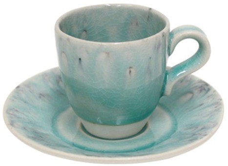 Кофейная пара DECS04-BLU(DECS04-00916A), керамика, blue, Costa Nova