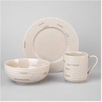 Набор для завтрака lefard &quot;good morning&quot; 3 пр. бежевый (42-535)