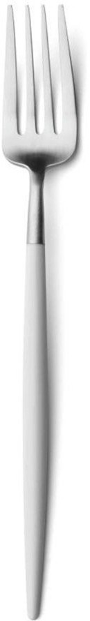 Вилка столовая GO.04W, нержавеющая сталь 18/10, композитный материал, chrom/white, CUTIPOL