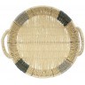 Корзина плетеная круглая bodhran sage из коллекции ethnic, размер m (77226)
