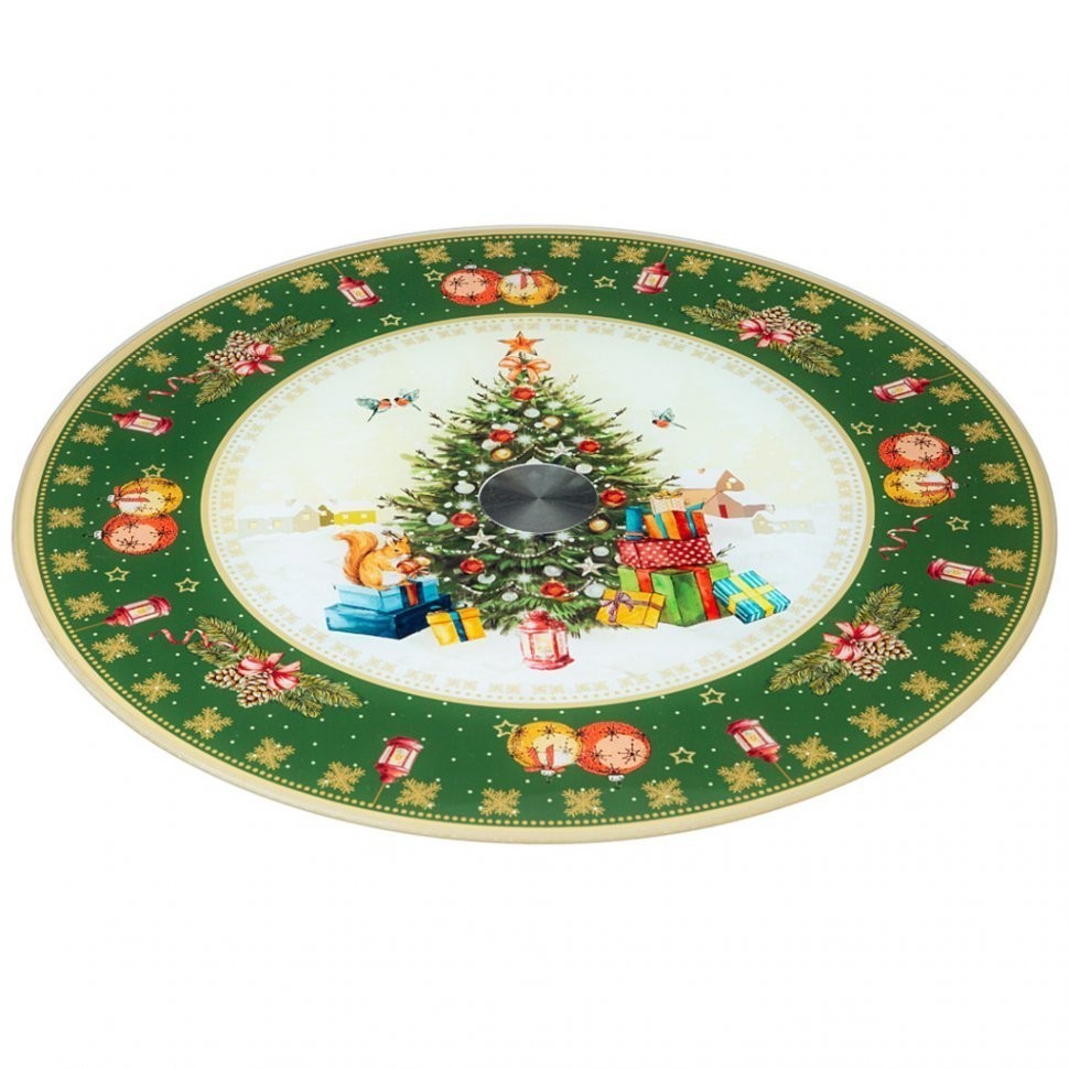 Тортовница вращающаяся диаметр=32 см.высота=3 см. Agness (357-231)